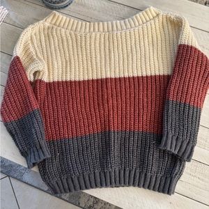 Off The Shoulder Knit Sweater